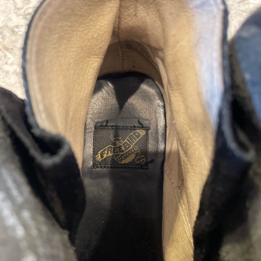 Freebird Black Leather Ankle booties - discontinued Casey - Picture 2 of 11